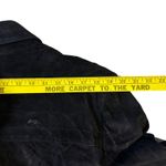 August Max Woman Vintage Black Suede Leather Blazer Jacket‎ Size 18 Career Photo 12