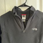 The North Face  Glacier black fleece quarter zip size small Photo 1