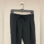 Silence + Noise  Pleated Black Drawstring Cuffed Dressy Jogger Pant SZ S Photo 4