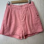 Scotch & Soda  Pink Women's Shorts 100% Linen size Medium Photo 1