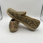 Stuart Weitzman  Leopard Espadrille Flats Shoes Women's Size 7.5M Photo 6