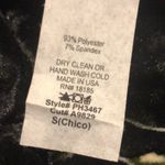 Audrey 3+1 Black Floral Velvet Halter Romper / S / Excellent condition Photo 14