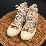 Converse  High-Tops with Multicolor paisley Floral Pattern Photo 1
