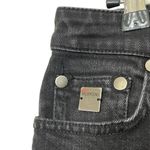 RED VALENTINO Skinny Jeans Low Rise Black Dark Wash Women’s Size 31 Stretch Photo 5