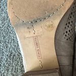 Vince Camuto Taupe Perforated Booties Photo 8