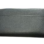 Coach Navy Blue Pebble Leather Phone Zip Around Accordion Wallet with box Photo 2