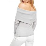 Free People  Off the shoulder long sleeve top Photo 4