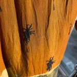 Womens Vintage always Caroline elephant and palm tree print summer long dress Orange Size 8 Photo 5