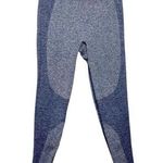 Gymshark Flex Leggings Purple Navy Marl Cropped Seamless Women’s Size Small Photo 0