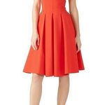 La Petite Robe di Chiara Boni Corie Dress Orange Womens Size 42 US 6 Photo 0