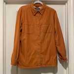 Woolrich Women’s Tumbleweed Fleece Lined Corduroy Beater Jacket Large Pumpkin Photo 0