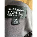 Adrianna Papell  Beaded Gown Ruched Waist Elbow Sleeve Mother Of The Bride FLAW Photo 4