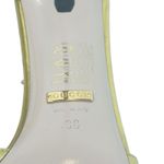 Gucci Regina Metallic Pearl Studded Bee Adorned Sandals Gold Size 38 Photo 10