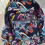 Vera Bradley Butterfly Print Quilted  Backpack Photo 0