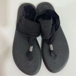 Sanuk  Womens Yoga Sling Back Sandals Black Size 10 Womens Photo 3