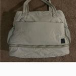 Free People Cream Puffer Bag Photo 4