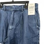 Madewell The Harlow Superwide Jean Short: Airy Denim Edition Mcnair Wash NWT 30 Photo 4