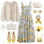 Chicwish Womens soft heart shaped balls Thick open Cardigan Sweater ivory cream Photo 7