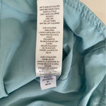 White House | Black Market WHBM Aqua Teal Blue Zipper Winter Mint Puffer Vest XXS Photo 7