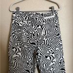 The Ragged Priest  Mono Marble Dad Jean Size 30 Black White‎ Denim Messenger Photo 7