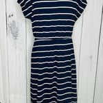 Women's Navy with White Stripes Short Photo 7
