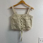 Free People  WOMEN'S PALM DESERT DENIM TOP SIZE SMALL Photo 1