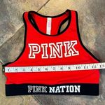 PINK - Victoria's Secret PINK Nation Victoria’s Secret Crop Haut Court Sport Bra Small (AA-C) Photo 2