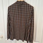 Anne Klein Ann Klein Houndstooth Print‎ Blouse Size XL Photo 1