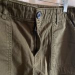 Bershka  woman’s Olive Green Cargo Shorts size 8 Photo 1