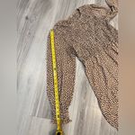 NWOT Elegant Polka Dot Long Sleeve Dress Size XL Photo 6