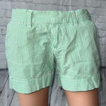 Dear John  green and white high rise stripe shorts 32 Photo 0