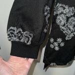 Pearl by Lela Rose Embroidered Jersey V Photo 4