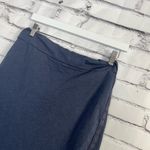 Sundry Anthropologie Light Grey Stretch Midi Pencil Skirt Size 2 Workwear Office Photo 6