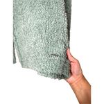 Abercrombie & Fitch Fall Chunky Fuzzy Cozy Knit V Neck Sweater Size S Photo 3