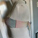 PilyQ  Swim bandeau Halter Bikini Top in small
Pastel rainbow w/removable straps Photo 4