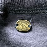 Gaiam  Deep Blue Turtleneck Sweatshirt Side Zippers Size XL NWT Photo 3