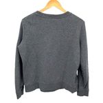 Armani Exchange  Designer Crewneck Fleece Sweatshirt Gray Size‎ Large Authentic Photo 2