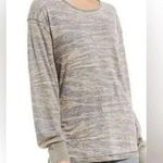 We The Free  Women's Long Sleeve Faded Burnout Tiger Camo Shirt Top size XS Photo 0