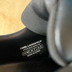 Karl Lagerfeld New!  Kup Strap Black Leather Sneakers Dad Shoes Women’s Size 9 Photo 9