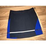 Slazenger  Sz 4 Golf Tennis Skirt Skort Soho Colorblock Black Blue White Photo 1