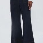 Tuckernuck x India Hicks Wide Leg Jeans Size 4 NWT High Rise Dark Wash $198 Blue Photo 3