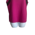Nike  Women Top‎ L Fuchsia Stretch Activewear Textured Sporty Running Walk Gym Photo 4