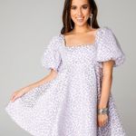 BuddyLove Purple Leopard Dress Photo 0