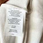 Mondetta  White Jacquard Sweatshirt Women’s Small | Cozy Winter Neutral Photo 7