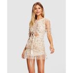 Alice McCALL  PEACH MOOD FOR LOVE MINI DRESS Size US 2 Brand New Photo 1