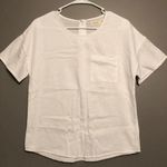 Roolee White Pocket Top Photo 0