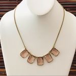 J.Crew  Rectangular Glass Gem Statement Necklace Photo 0