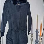 Free People Movement NWT FP Movement Such A Flirt Romper in Midnight Navy $98 Retail Photo 6