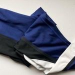 Derek Lam 10C Athleta • Navy Black White Athletic Leggings Blue Size M Photo 0