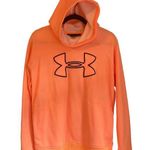 Under Armour  Womens Neon Orange Loose Fit Hoodie Sweatshirt Size M Fleece Interi Photo 0